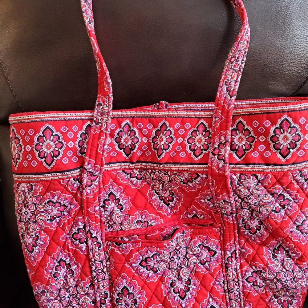 Vera Bradley Frankly Scarlett LG tote